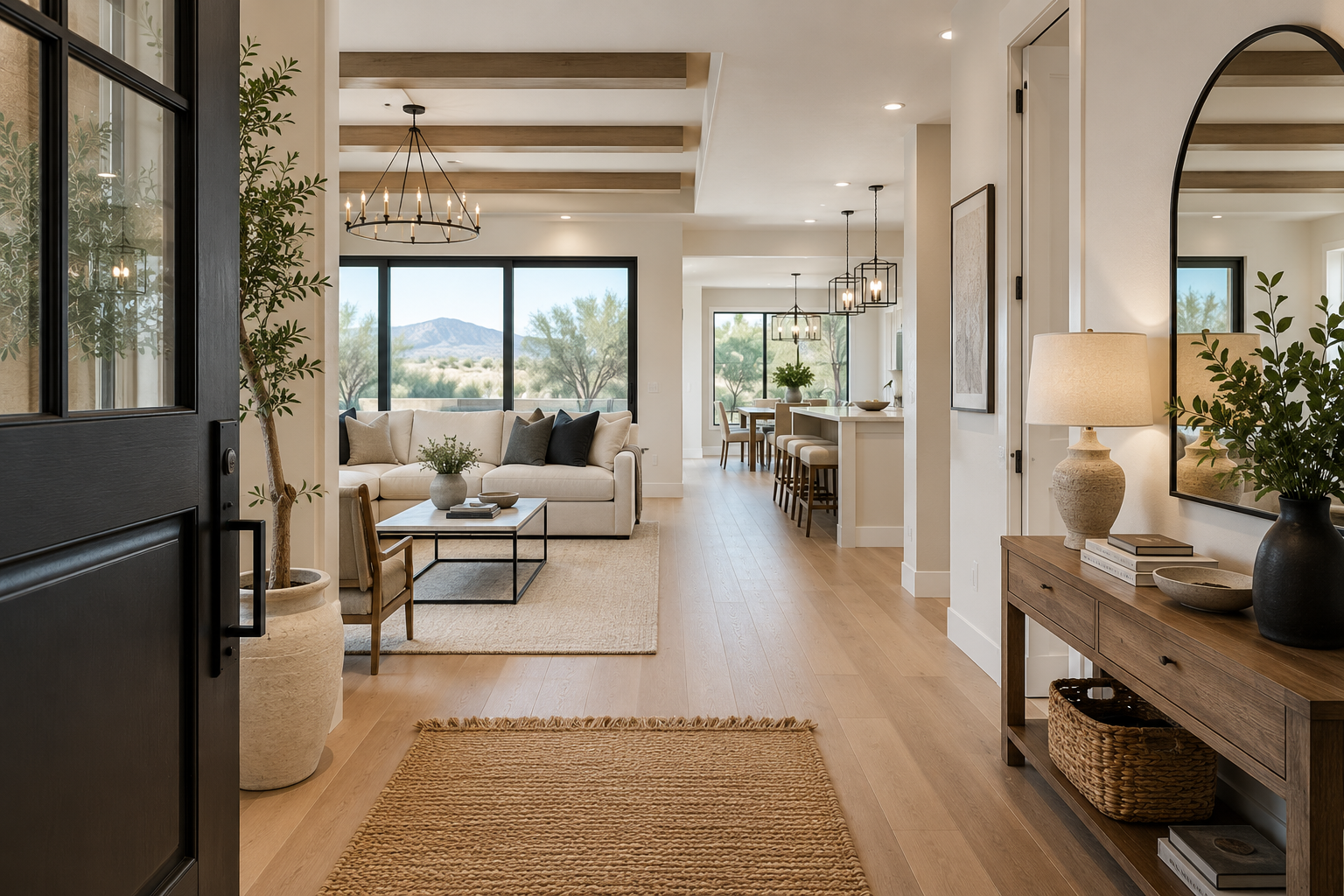 Thoughtfully designed Arizona home with coordinated finishes and custom details