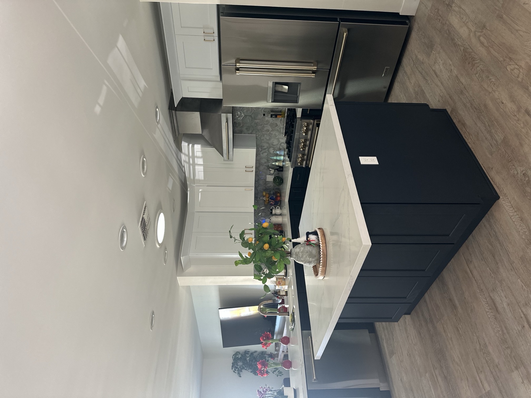 Kitchen remodeled as part of a whole-home renovation